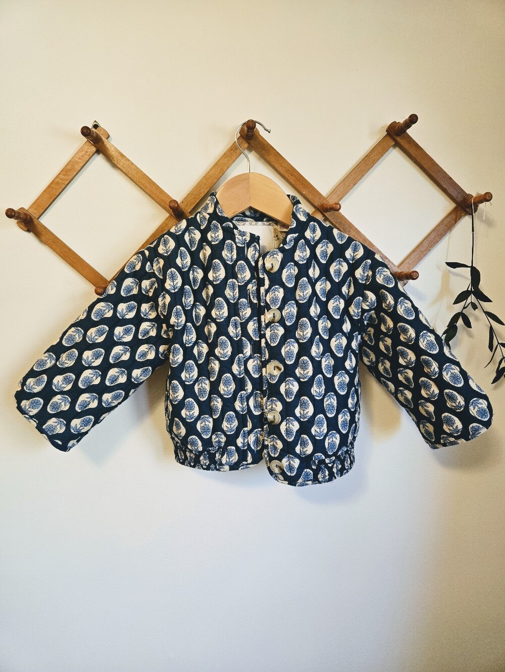 Zara Floral Quilted Jacket